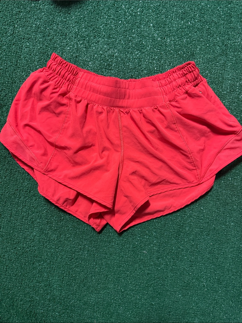 lululemon athletica Bright Red Women's Athletic Shorts